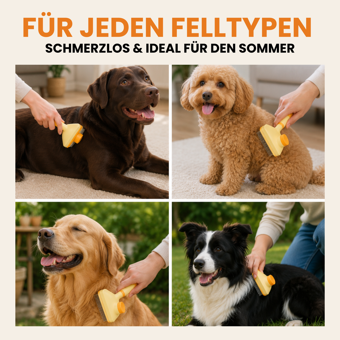 Sommer Fell-Bürste
