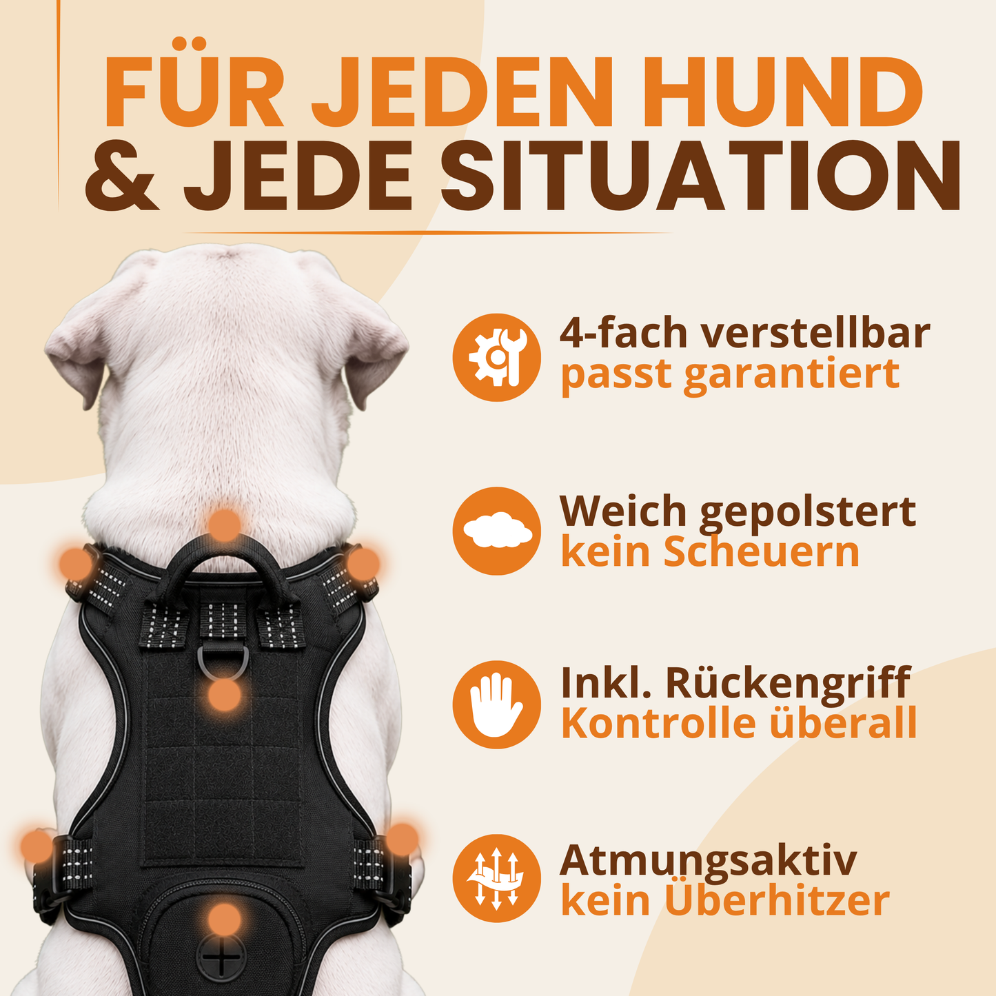 Schnauzenheld™ - Anti-Zieh-Geschirr