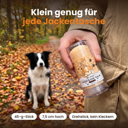 45-g-Pfotenbalsam-Stick für die Jackentasche