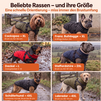 Größen nach Hunderasse