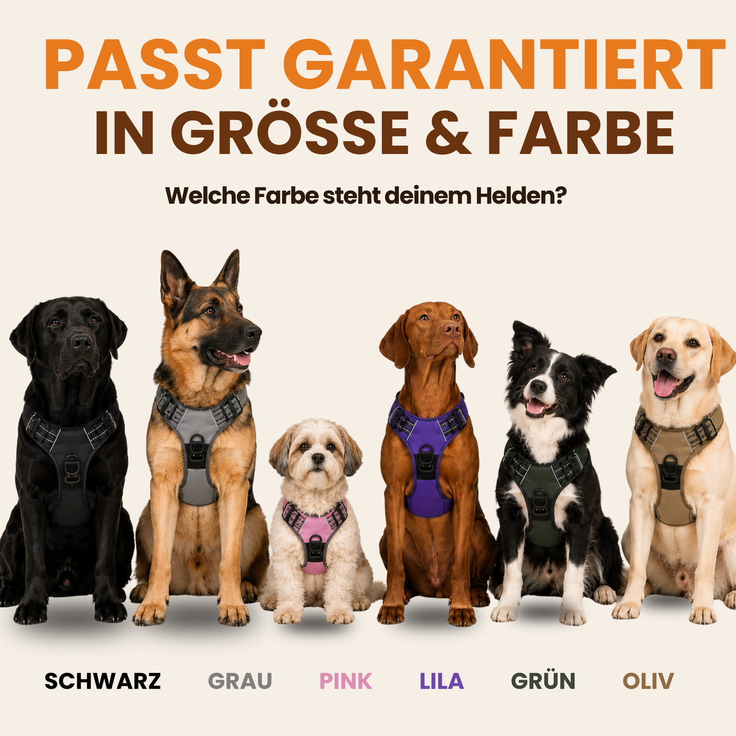 Schnauzenheld™ - Anti-Zieh-Geschirr