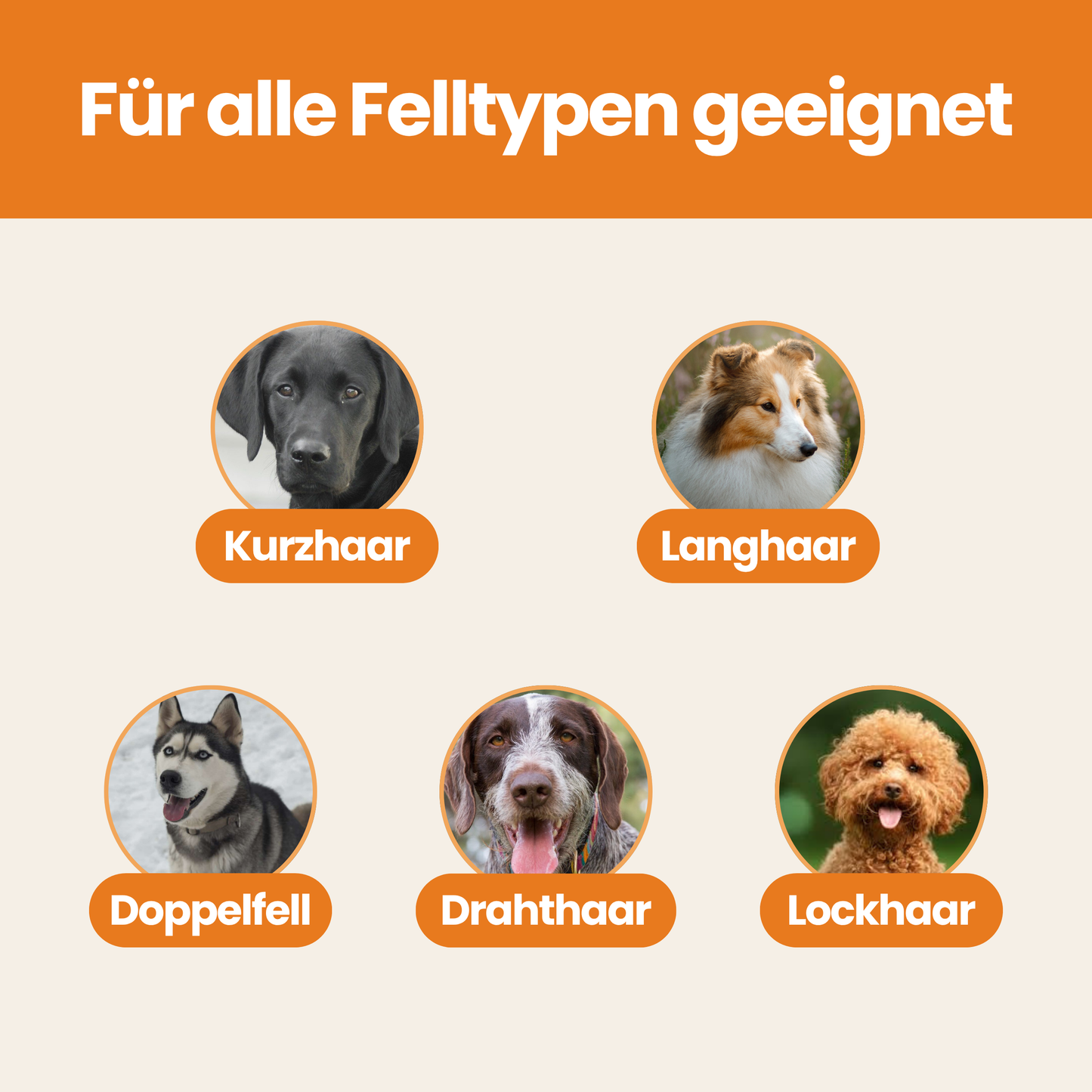 Schnauzenheld™ Unterfell-Bürste