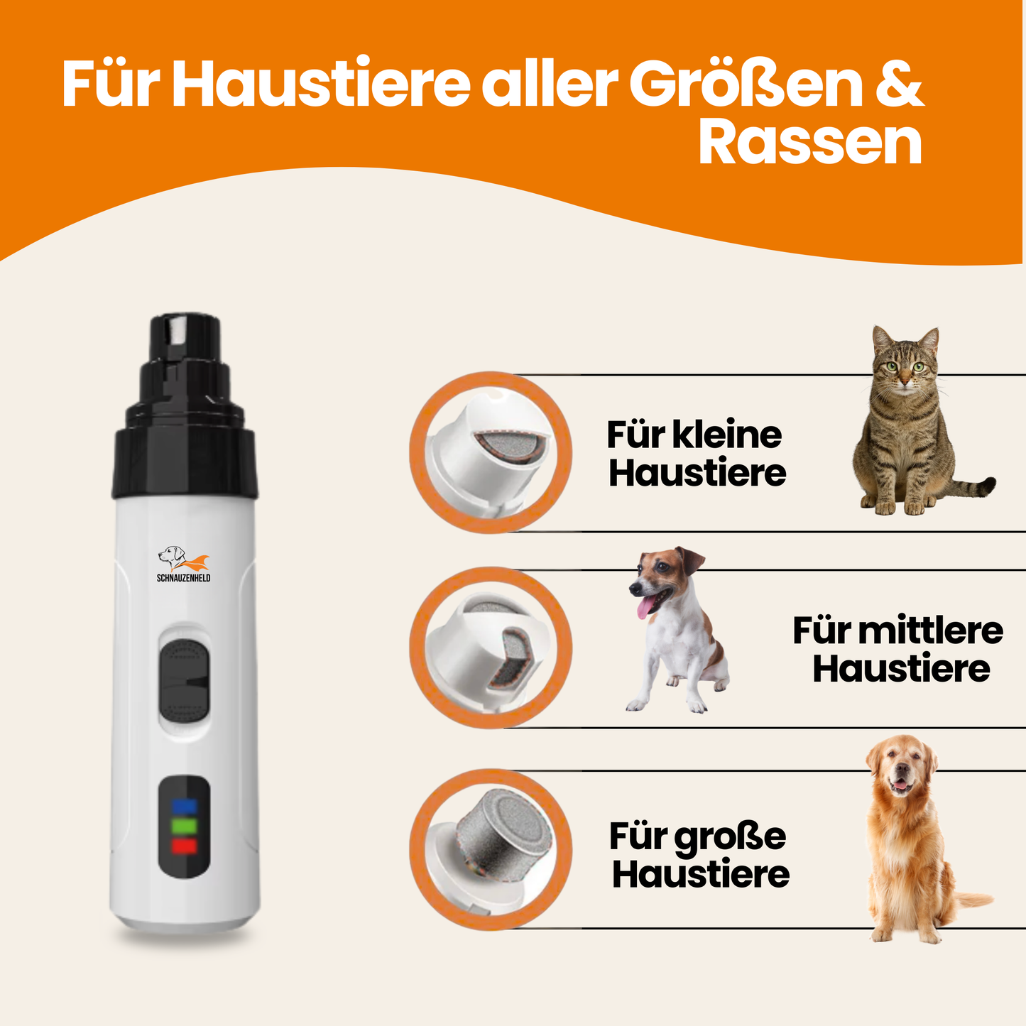 Schnauzenheld™ Krallenschleifer