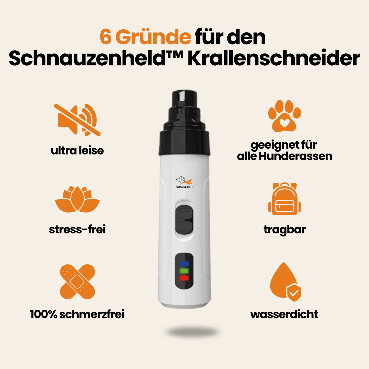 Schnauzenheld™ Krallenschleifer