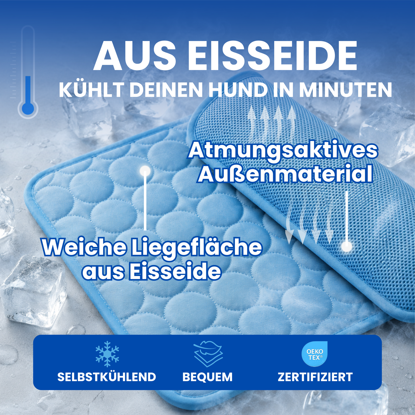 Schnauzenheld™ Kühlmatte (1+1 GRATIS)