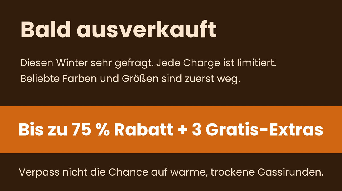 Bald ausverkauft – bis zu 75 % Rabatt + 3 Gratis-Extras