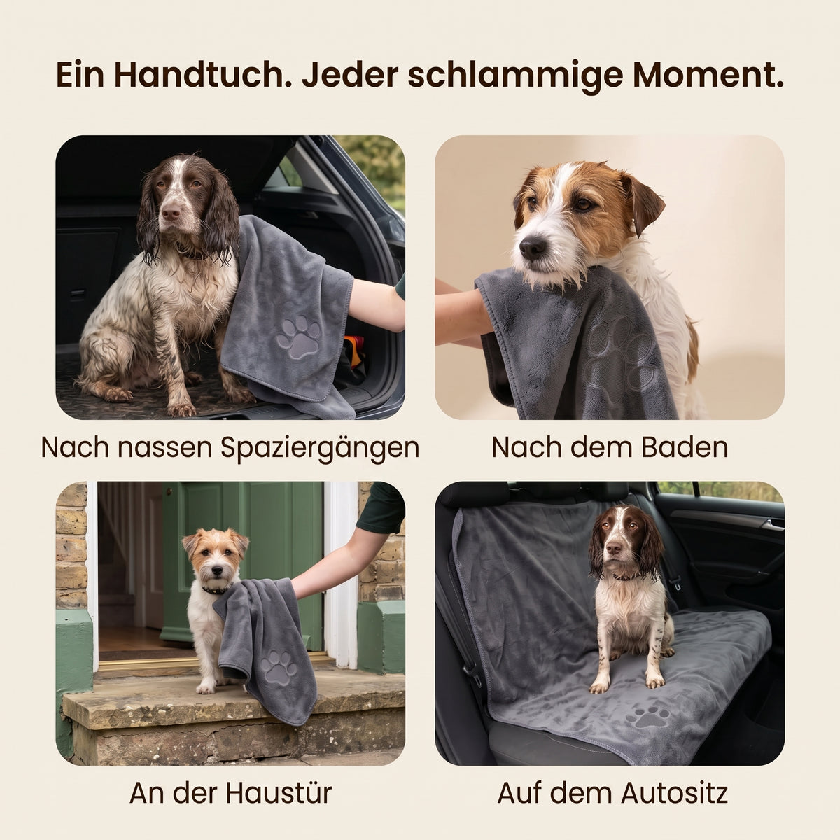 Ein Handtuch für jeden schlammigen Moment