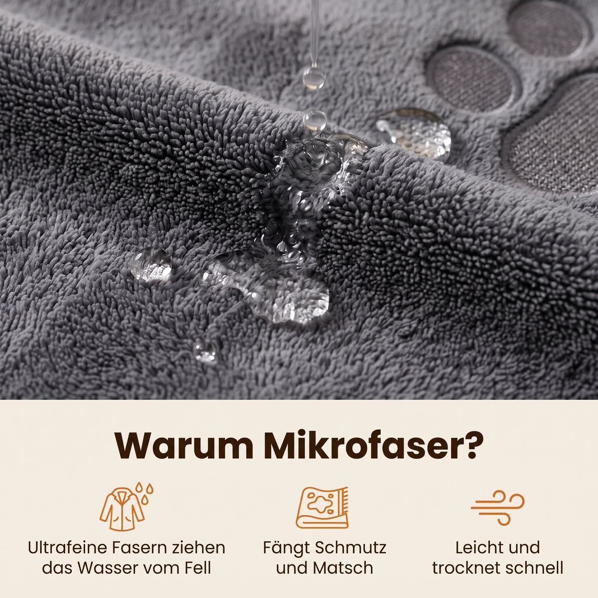 Warum Mikrofaser?
