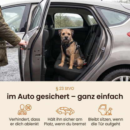 Im Auto gesichert nach § 23 StVO