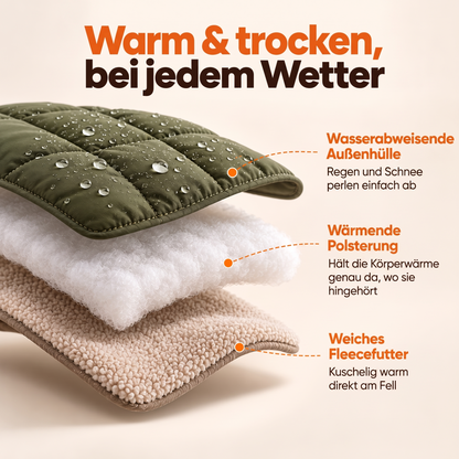 Schnauzenheld Allwetter-Mantel mit integriertem Geschirr