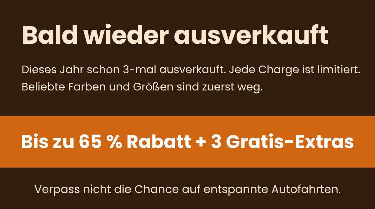 Bald wieder ausverkauft – bis zu 65 % Rabatt + 3 Gratis-Extras